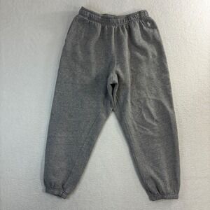Polo Ralph Lauren Jogger Sweatpants Men L Gray Fleece Athleisure Casual Stretch